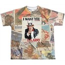 Army Shirt I Want You Sublimation Youth T-Shirt