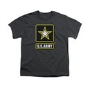 Army Shirt Kids Logo Charcoal T-Shirt