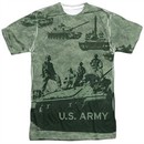 Army Shirt Tank Up Poly/Cotton Sublimation T-Shirt