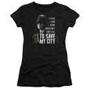 Arrow Shirt Juniors Save My City Black T-Shirt