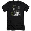Arrow Shirt Slim Fit Save My City Black T-Shirt