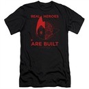 Astro Boy Slim Fit Shirt Real Hero Black T-Shirt