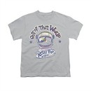 Astro Pop Shirt Kids Out Of This World Silver T-Shirt