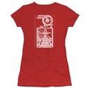 Atari Juniors Shirt Lift Off Red T-Shirt