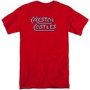 Atari Shirt Asteroids Screen Red Tall T-Shirt