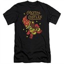 Atari Slim Fit Shirt Crystal Bear Black T-Shirt