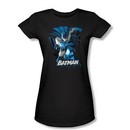 Justice League Juniors T-shirt Batman Blue and Gray Black Tee Shirt