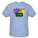 Back To The Future II Kids T-shirt Cafe 80s Light Blue Tee Shirt Youth