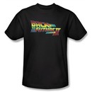 Back To The Future II Kids T-shirt Logo Black Tee Shirt Youth