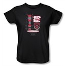 Back To The Future II Ladies T-shirt Movie Pit Bull Black Tee Shirt