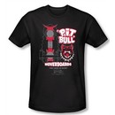 Back To The Future II Slim Fit T-shirt Pit Bull Adult Black Tee Shirt