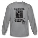 Back To The Future Long Sleeve T-shirt Fluxing Silver Tee Shirt