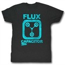 Back To The Future Shirt Flux Capacitor Black T-Shirt