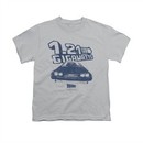 Back To The Future Shirt Kids Gigawatts Silver Youth Tee T-Shirt