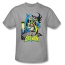 Batman And Robin T-shirt Heroic Trio DC Comics Adult Athletic Heather