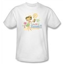 Betty Boop Kids T-shirt Hot In Hawaii Youth White Tee Shirt