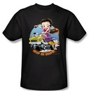 Betty Boop Kids T-shirt Keep On Boopin Youth Black Tee Shirt