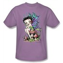 Betty Boop T-shirt Fairy Adult Lilac Tee