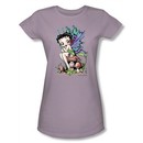 Betty Boop Juniors T-shirt Fairy Lilac Tee