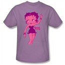 Betty Boop T-shirt Original Betty Adult Lilac Tee