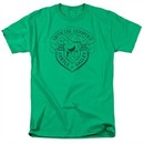 Beetle Bailey Shirt Official Badge Kelly Green T-Shirt