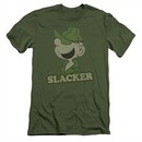 Beetle Bailey Slim Fit Shirt Slacker Military Green T-Shirt