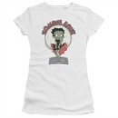 Betty Boop Juniors Shirt Breezy Zombie Love White T-Shirt