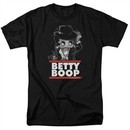 Betty Boop Shirt Bling Bling Boop Black Tee T-Shirt