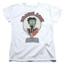 Betty Boop Womens Shirt Breezy Zombie Love White T-Shirt