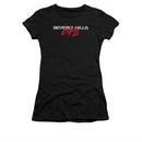 Beverly Hills Cop II Shirt Juniors Logo Black Tee T-Shirt