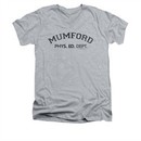 Beverly Hills Cop Shirt Slim Fit V Neck Mumford Athletic Heather Tee T-Shirt