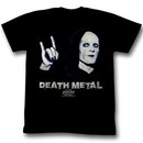 Bill And Ted Shirt Death Metal Black Tee T-Shirt