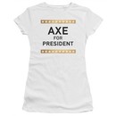 Billions Juniors Shirt Axe For President White T-Shirt