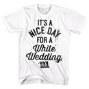 Billy Idol Shirt A Nice Day For a White Wedding White T-Shirt