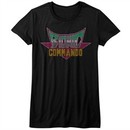 Bionic Commando Shirt Juniors Pixel Logo Black T-Shirt