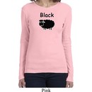 Black Sheep of the Family Funny Ladies Long Sleeve Shirt