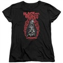 Black Veil Brides Womens Shirt Santa Muerte Black T-Shirt