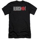 Bloodshot Shirt Slim Fit Logo Black T-Shirt