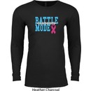 Breast Cancer Awareness Battle Mode Long Sleeve Thermal Shirt