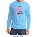 Breast Cancer Awareness Pink For Someone Special Long Sleeve Shirt