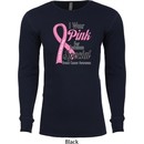 Breast Cancer Pink For Someone Special Long Sleeve Thermal Shirt