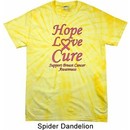 Breast Cancer Tee Hope Love Cure Tie Dye T-shirt