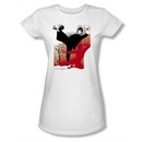 Bruce Lee Juniors T-shirt Kick It White