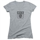 Buick Juniors V Neck Shirt 1946 Emblem Athletic Heather T-Shirt