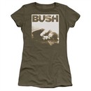 Bush Juniors Shirt Floored Military Green T-Shirt
