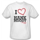 Californication Shirt I Heart Hank Moody Adult White T-Shirt Tee