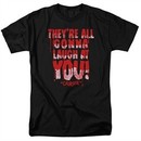 Carrie Shirt Laugh At You Black Tee T-Shirt