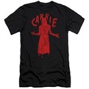 Carrie Slim Fit Shirt Silhouette Black T-Shirt