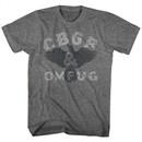 CBGB & OMFUG Shirt Crow Athletic Heather T-Shirt