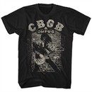 CBGB & OMFUG Shirt Guitar Black T-Shirt